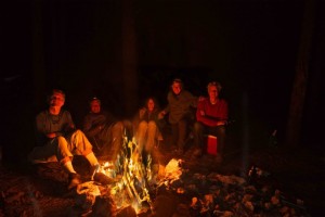 Lori & Ron & Campfire