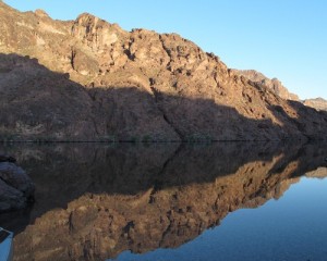 Morning River Reflection