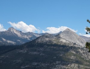 Mt. Clark and Mt. Starr King from Washburn Point