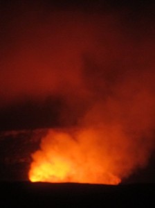 Halema’uma’u Crater.